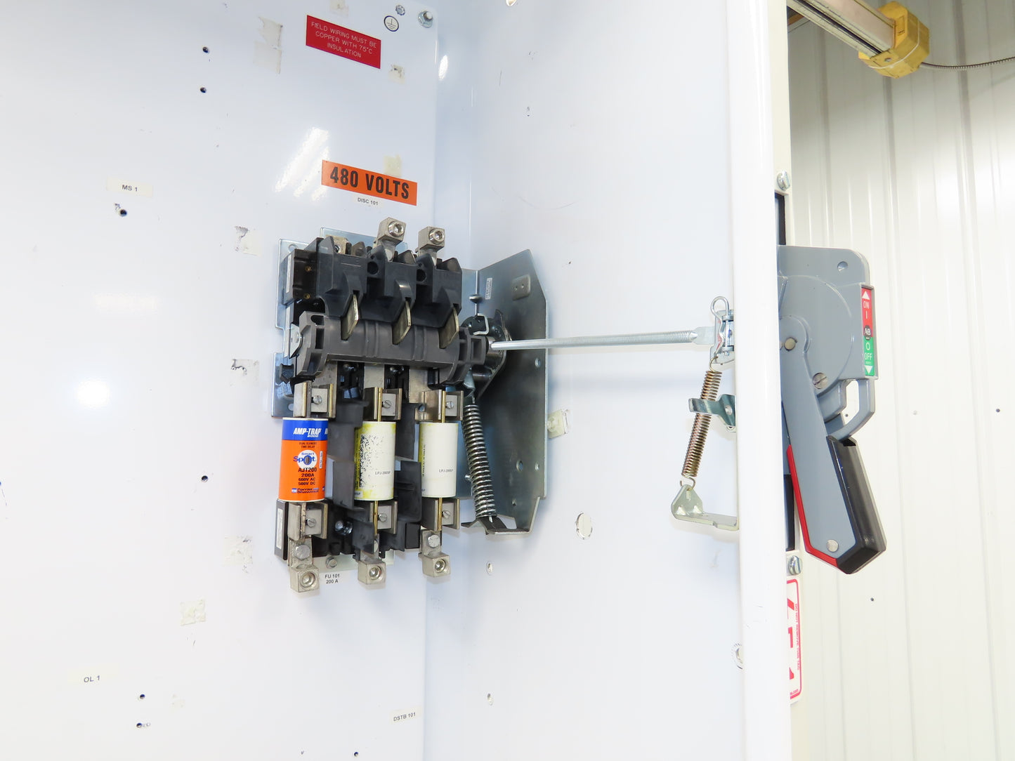 Hoffman A90XM7818FTCLP Electrical Enclosure 90x78x18" Control Box 200A Dis