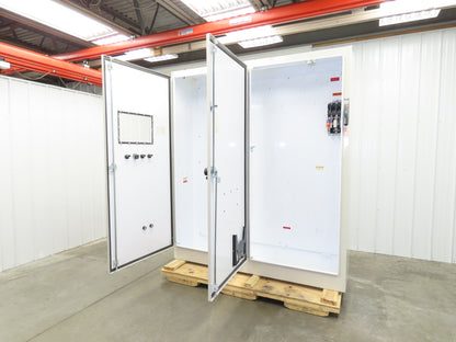 Hoffman A90XM7818FTCLP Electrical Enclosure 90x78x18" Control Box 200A Dis