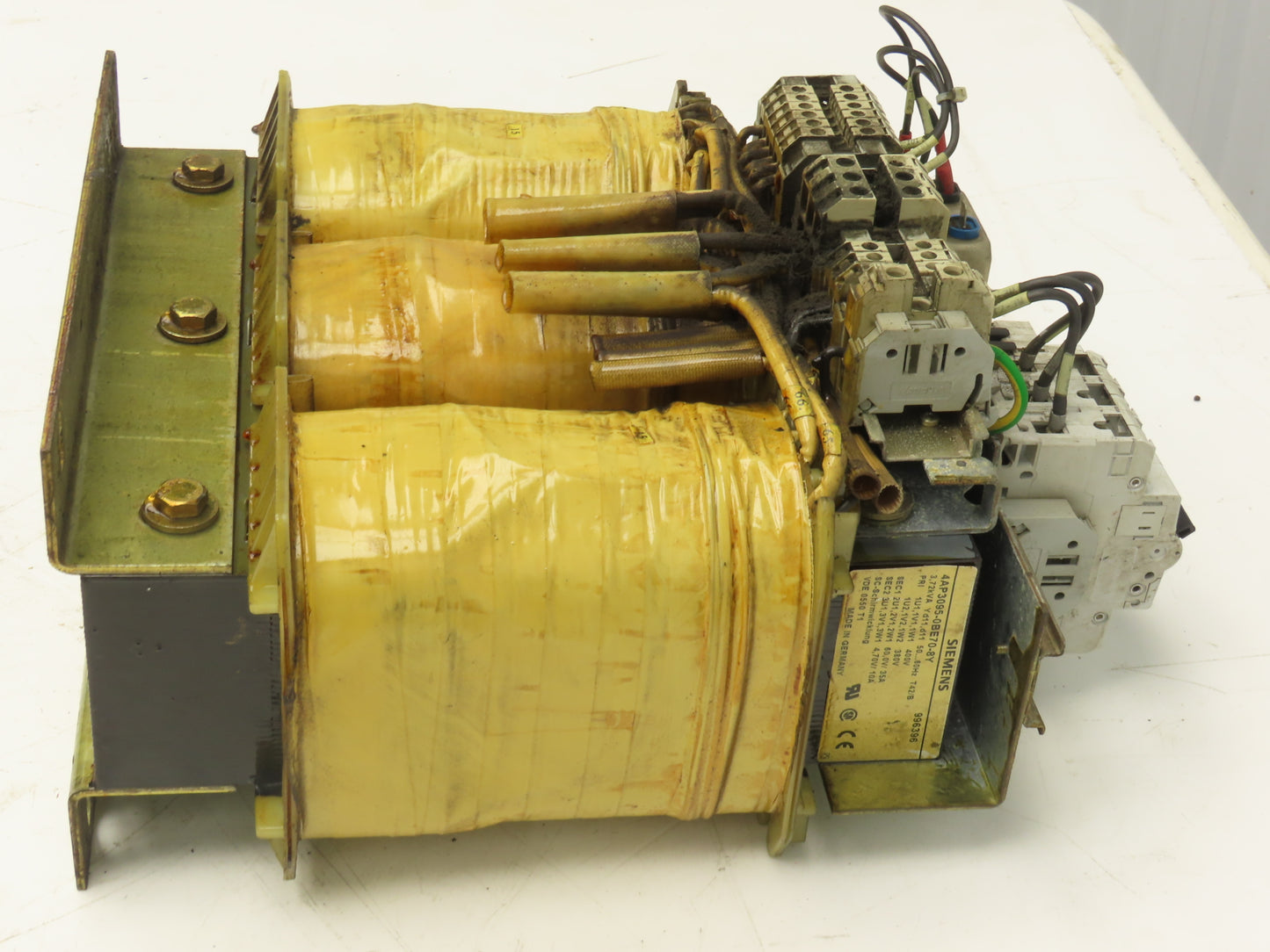 Siemens 4AP3095-0BE70-8Y Stepdown Power Transformer 3.72kva HV400/380V LV60/4.7V