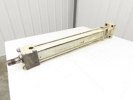 Hydraulic Cylinder 90mm Bore 650mm Stroke Threaded M39-1.5