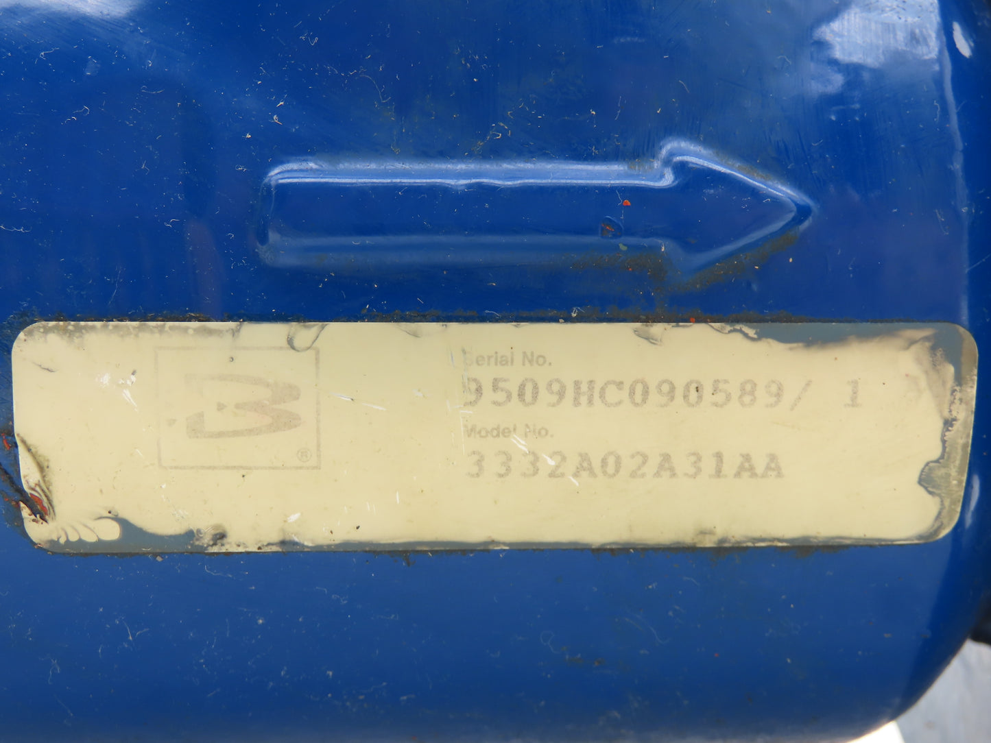 Brooks 3332A02A31AA Turbine Flow Meter 2" Flanged Gallon Water Meter 230psi