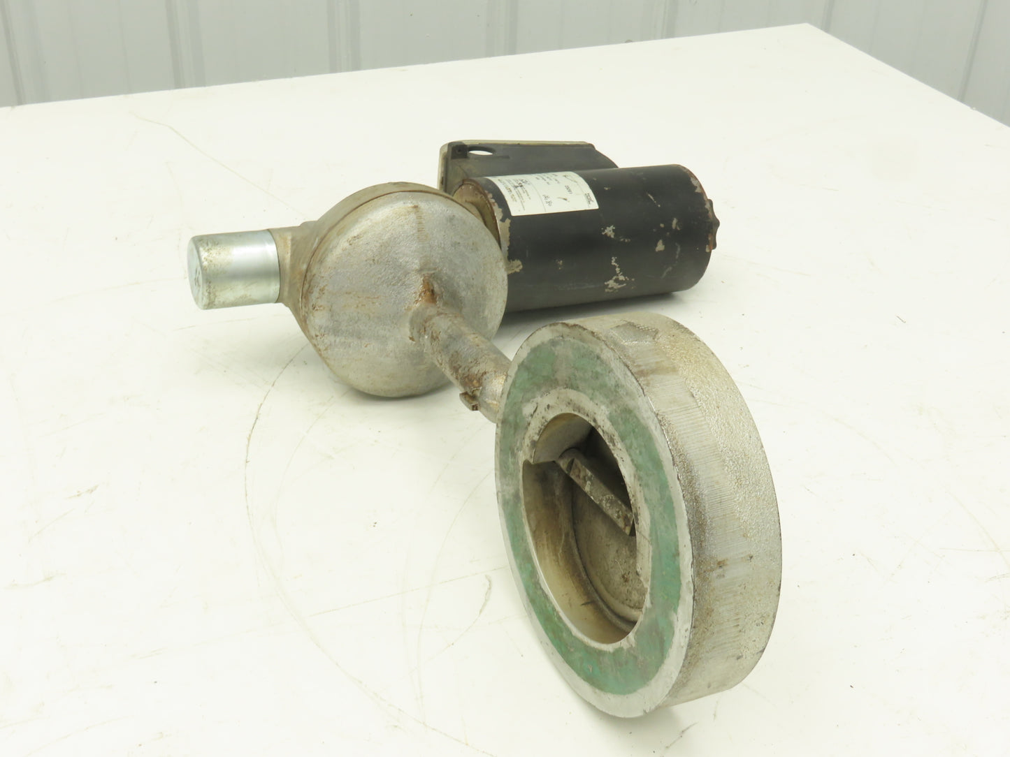 Krom Schroder MB 7NQ3  4" Wafer Butterfly Valve w/Solenoid Actuator 120VAC DN100