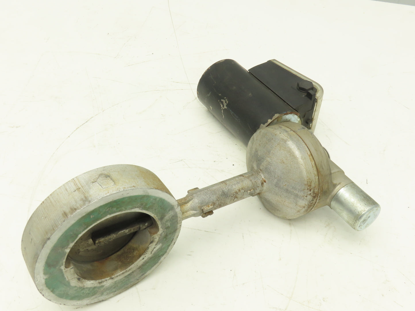 Krom Schroder MB 7NQ3  4" Wafer Butterfly Valve w/Solenoid Actuator 120VAC DN100