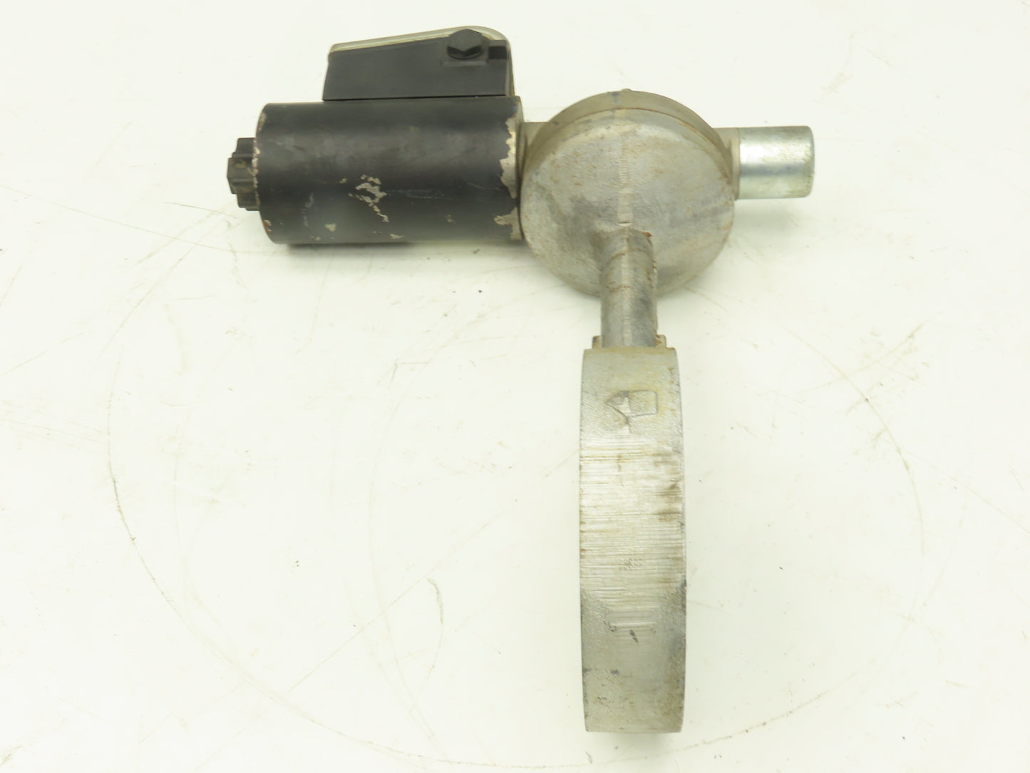 Krom Schroder MB 7NQ3  4" Wafer Butterfly Valve w/Solenoid Actuator 120VAC DN100