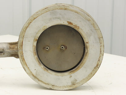 Krom Schroder MB 7NQ3  4" Wafer Butterfly Valve w/Solenoid Actuator 120VAC DN100