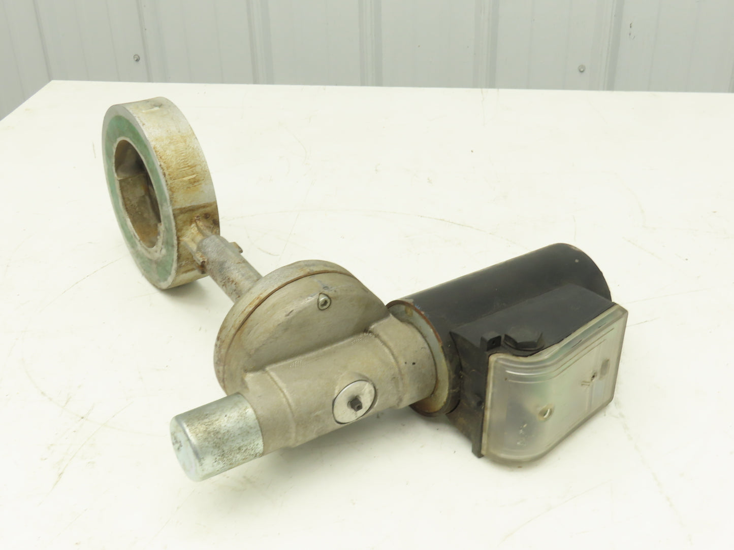 Krom Schroder MB 7NQ3  4" Wafer Butterfly Valve w/Solenoid Actuator 120VAC DN100