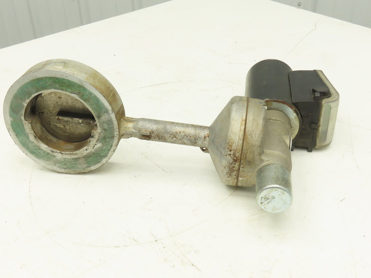 Krom Schroder MB 7NQ3  4" Wafer Butterfly Valve w/Solenoid Actuator 120VAC DN100