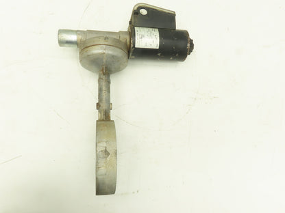 Krom Schroder MB 7NQ3  4" Wafer Butterfly Valve w/Solenoid Actuator 120VAC DN100