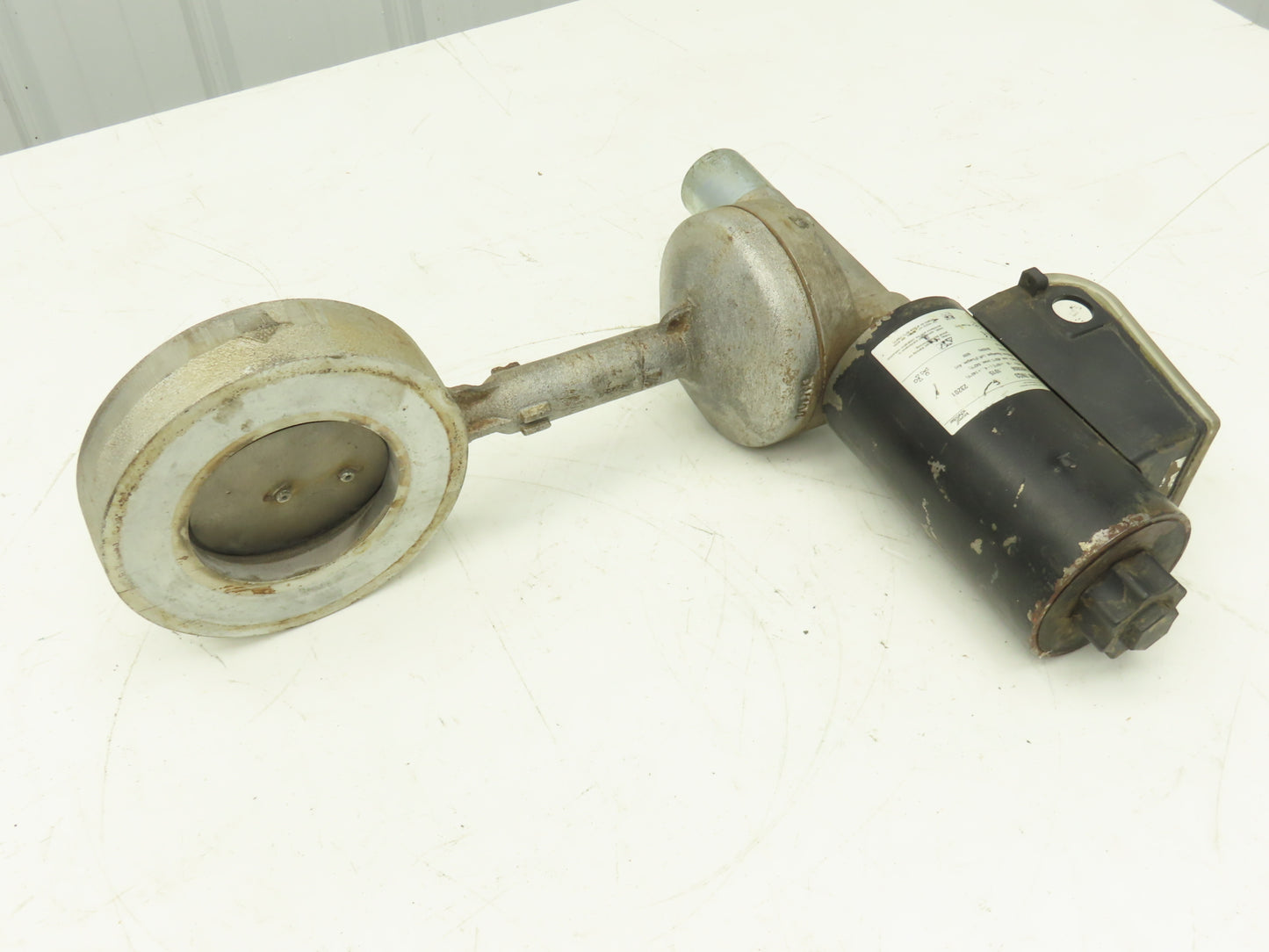 Krom Schroder MB 7NQ3  4" Wafer Butterfly Valve w/Solenoid Actuator 120VAC DN100