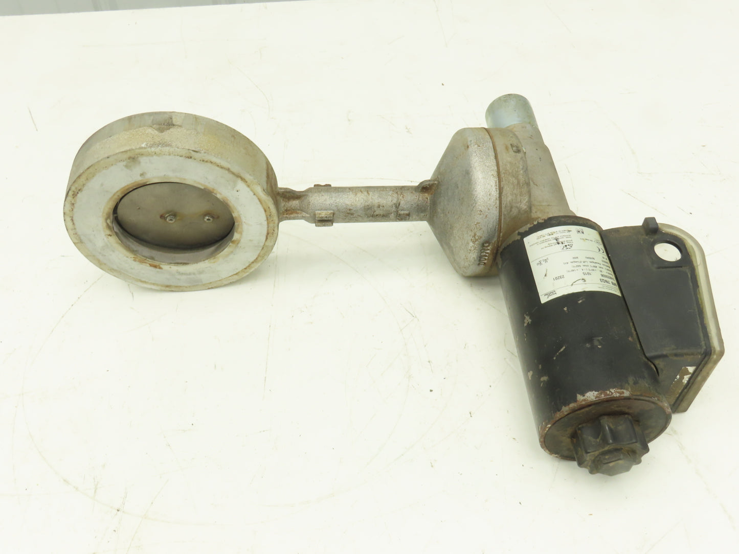 Krom Schroder MB 7NQ3  4" Wafer Butterfly Valve w/Solenoid Actuator 120VAC DN100