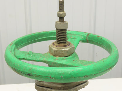 Tyco Rovalve S17D04-MH-X 4" Stainless Knife Gate Valve Rising Stem 150 PSI