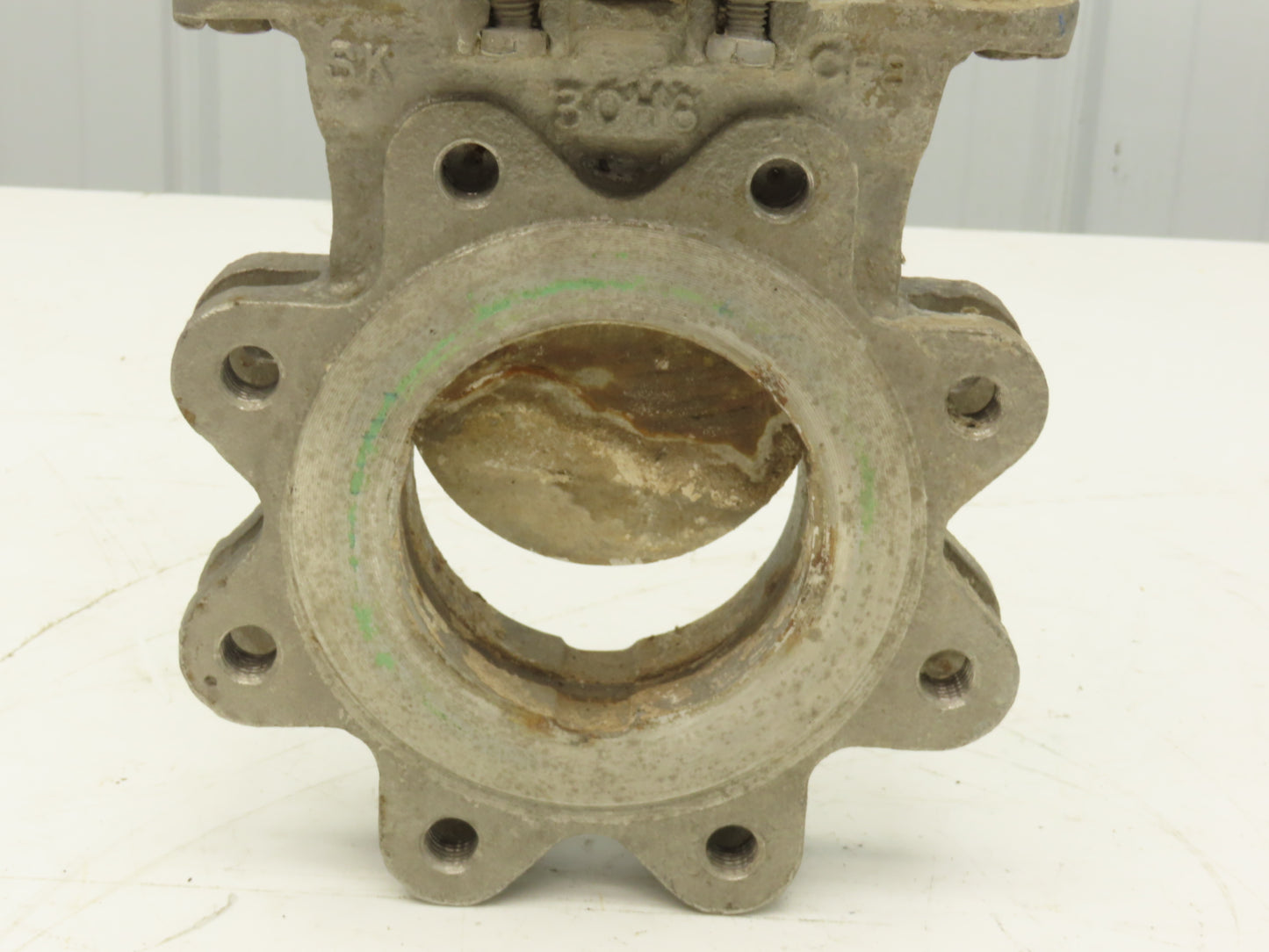 Tyco Rovalve S17D04-MH-X 4" Stainless Knife Gate Valve Rising Stem 150 PSI