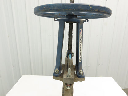 ITT Fabri-Valve C67R304  8" Stainless Knife Gate Valve Rising Stem 150 CWP