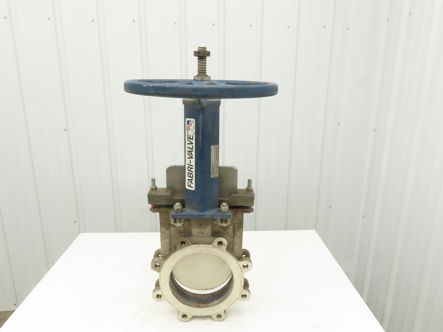 ITT Fabri-Valve C67R304  8" Stainless Knife Gate Valve Rising Stem 150 CWP