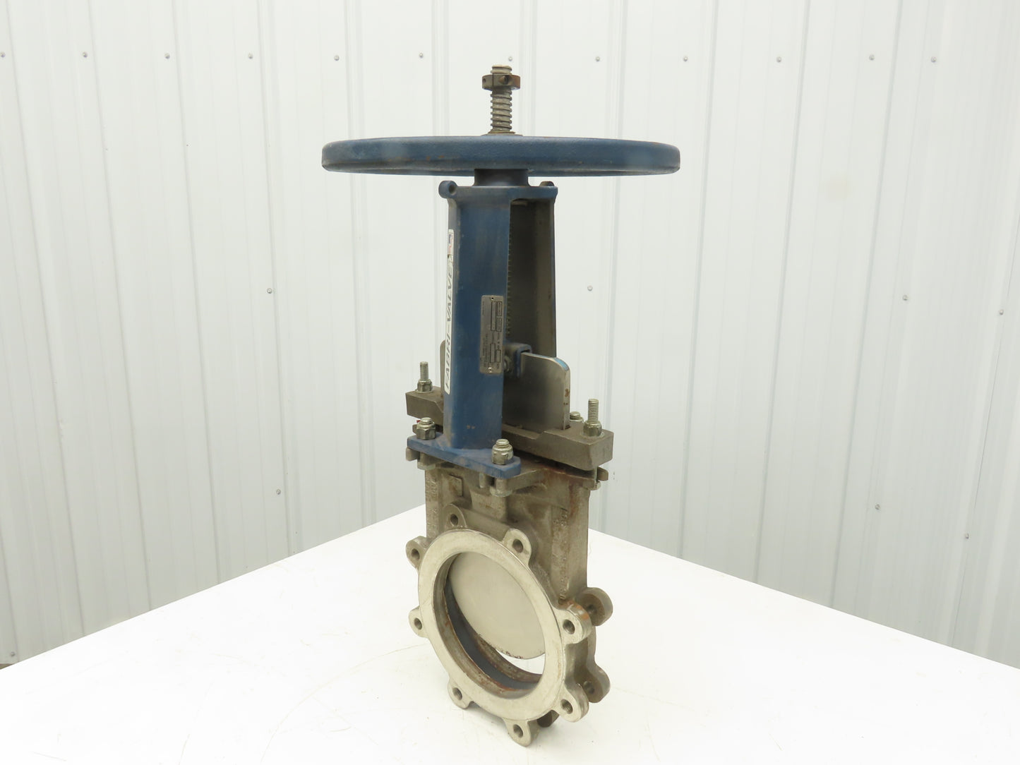 ITT Fabri-Valve C67R304  8" Stainless Knife Gate Valve Rising Stem 150 CWP