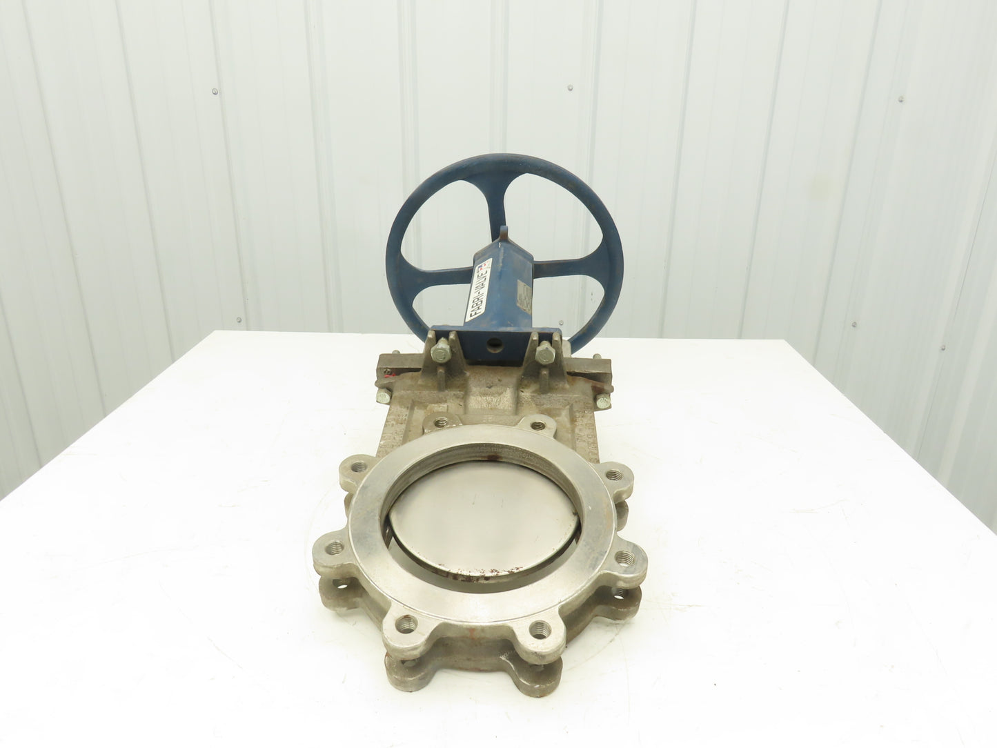 ITT Fabri-Valve C67R304  8" Stainless Knife Gate Valve Rising Stem 150 CWP