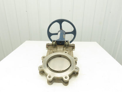ITT Fabri-Valve C67R304  8" Stainless Knife Gate Valve Rising Stem 150 CWP