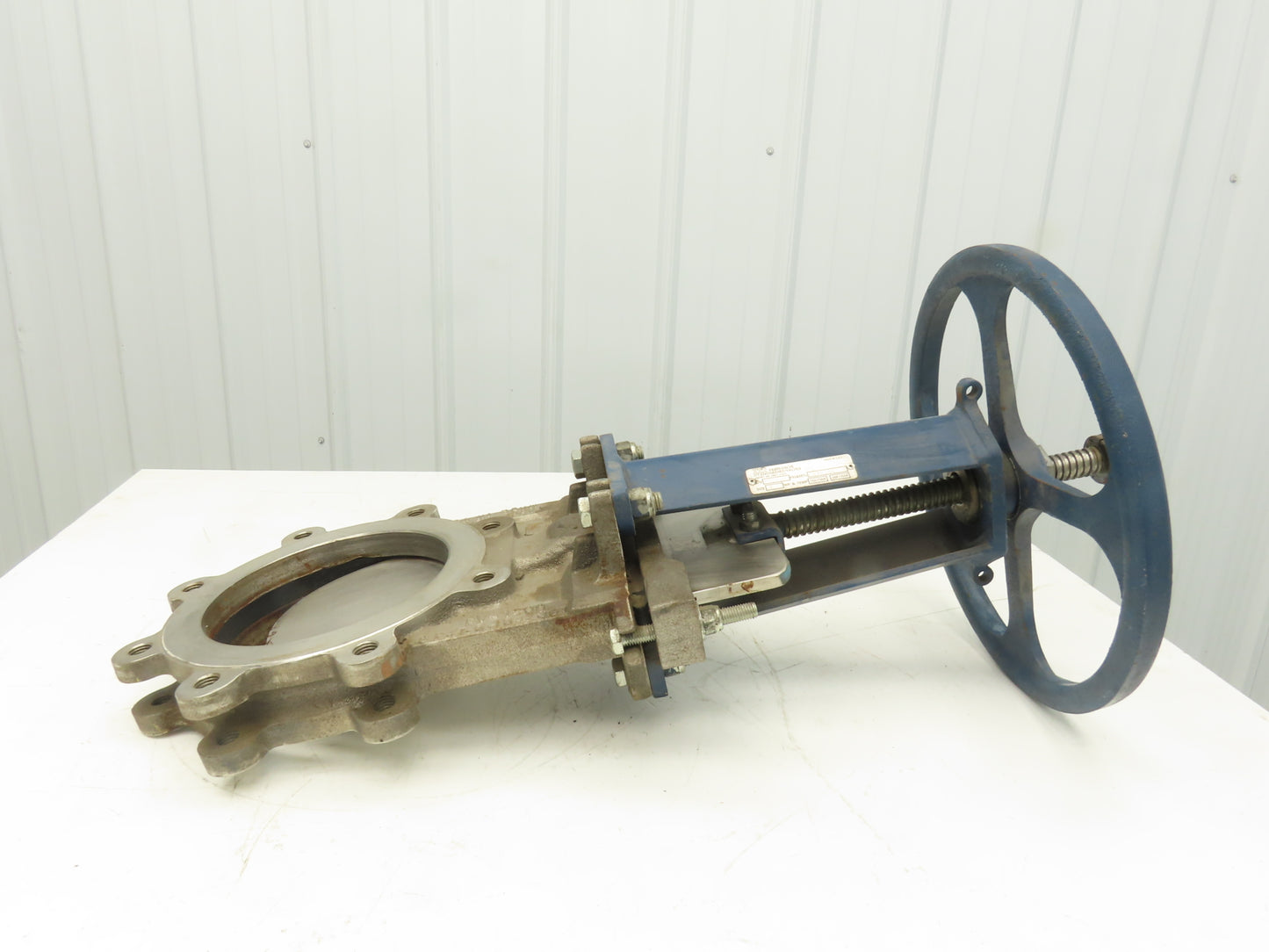 ITT Fabri-Valve C67R304  8" Stainless Knife Gate Valve Rising Stem 150 CWP