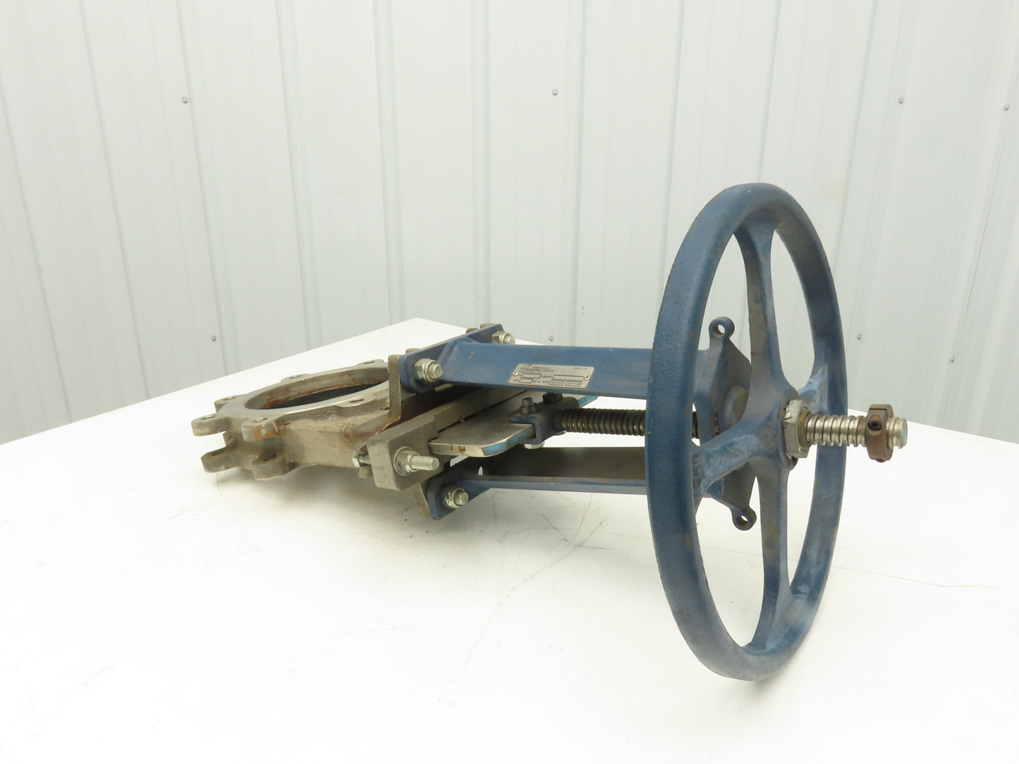 ITT Fabri-Valve C67R304  8" Stainless Knife Gate Valve Rising Stem 150 CWP