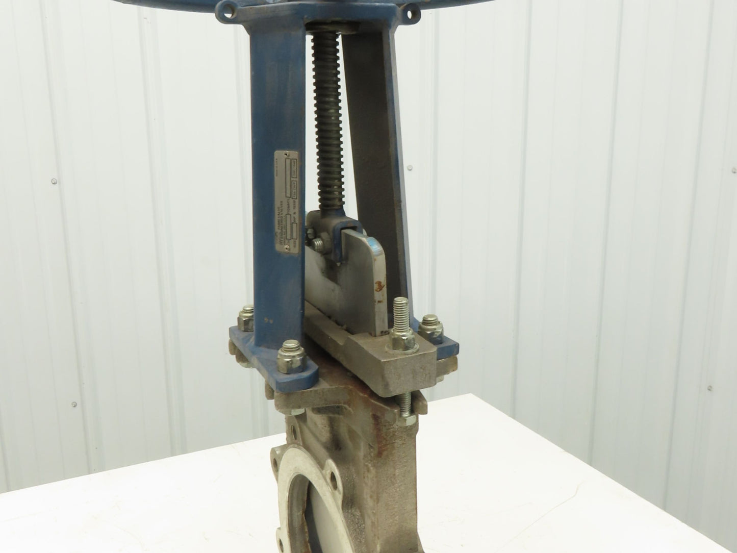 ITT Fabri-Valve C67R304  8" Stainless Knife Gate Valve Rising Stem 150 CWP