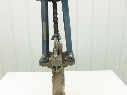 ITT Fabri-Valve C67R304  8" Stainless Knife Gate Valve Rising Stem 150 CWP