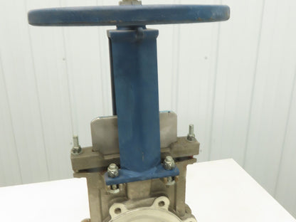 ITT Fabri-Valve C67R304  8" Stainless Knife Gate Valve Rising Stem 150 CWP