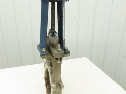 ITT Fabri-Valve C67R304  8" Stainless Knife Gate Valve Rising Stem 150 CWP