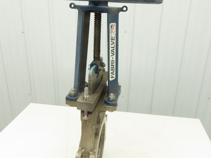 ITT Fabri-Valve C67R304  8" Stainless Knife Gate Valve Rising Stem 150 CWP