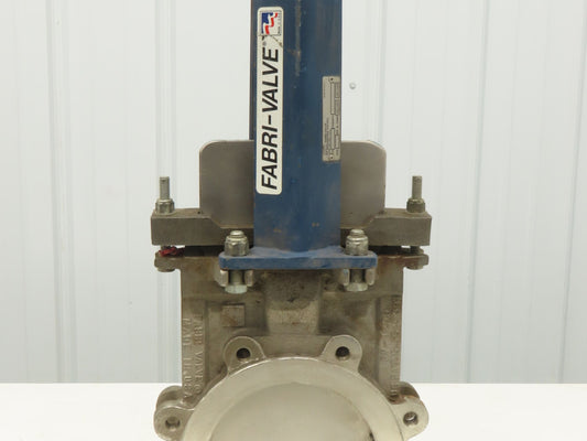 ITT Fabri-Valve C67R304  8" Stainless Knife Gate Valve Rising Stem 150 CWP