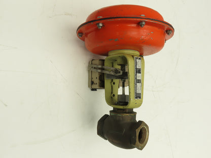 HD Baumann 54-24 588 Pneumatic Diaphragm Actuator 1-1/2"NPT Bronze Globe Valve