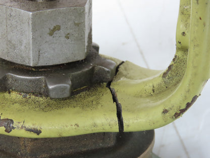 HD Baumann 54-24 588 Pneumatic Diaphragm Actuator 1-1/2"NPT Bronze Globe Valve