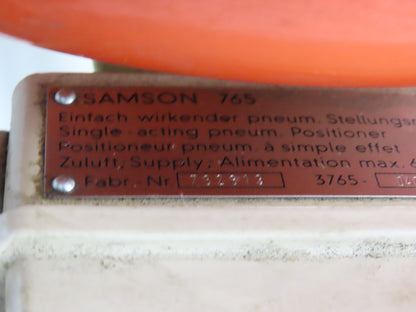 HD Baumann 54-24 588 Pneumatic Diaphragm Actuator 1-1/2"NPT Bronze Globe Valve