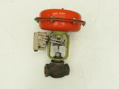 HD Baumann 54-24 588 Pneumatic Diaphragm Actuator 1-1/2"NPT Bronze Globe Valve