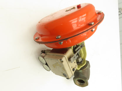 HD Baumann 54-24 588 Pneumatic Diaphragm Actuator 1-1/2"NPT Bronze Globe Valve