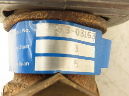 Siemens 59901050 Pneumatic Diaphragm Actuator with 1/2"NPT Bronze Globe Valve