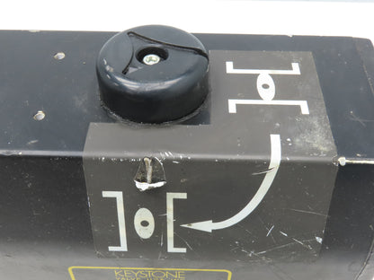 Keystone 020-790-300 Pneumatic Actuator w/ KTM Ball Valve 1.5"Flanged Stainless