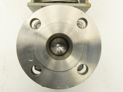 Keystone 020-790-300 Pneumatic Actuator w/ KTM Ball Valve 1.5"Flanged Stainless