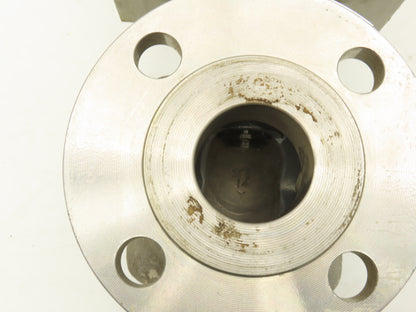 Keystone 020-790-300 Pneumatic Actuator w/ KTM Ball Valve 1.5"Flanged Stainless