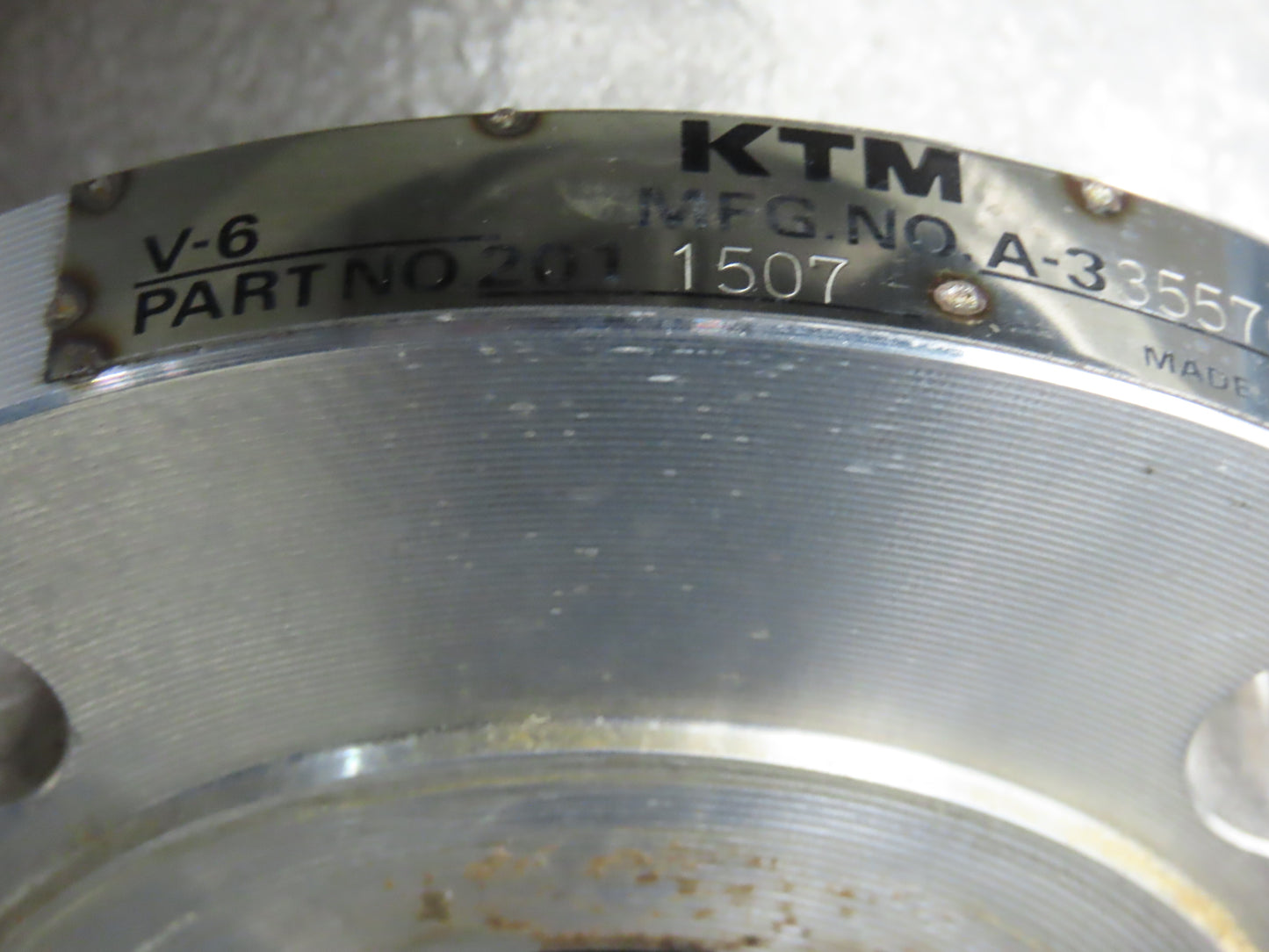 Keystone 020-790-300 Pneumatic Actuator w/ KTM Ball Valve 1.5"Flanged Stainless