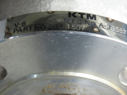 Keystone 020-790-300 Pneumatic Actuator w/ KTM Ball Valve 1.5"Flanged Stainless