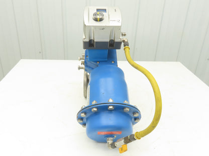 Jamesbury Quadra-Powr X QPX2C/M Pneumatic Actuator 2" 5150 Stainless Ball Valve