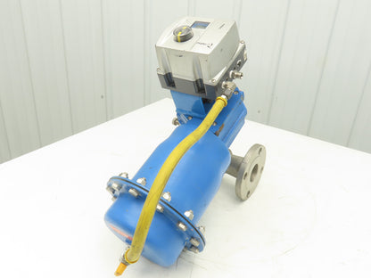 Jamesbury Quadra-Powr X QPX2C/M Pneumatic Actuator 2" 5150 Stainless Ball Valve
