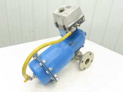 Jamesbury Quadra-Powr X QPX2C/M Pneumatic Actuator 2" 5150 Stainless Ball Valve