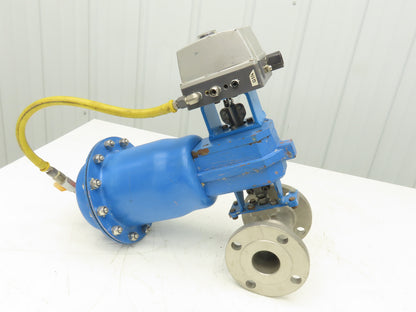 Jamesbury Quadra-Powr X QPX2C/M Pneumatic Actuator 2" 5150 Stainless Ball Valve