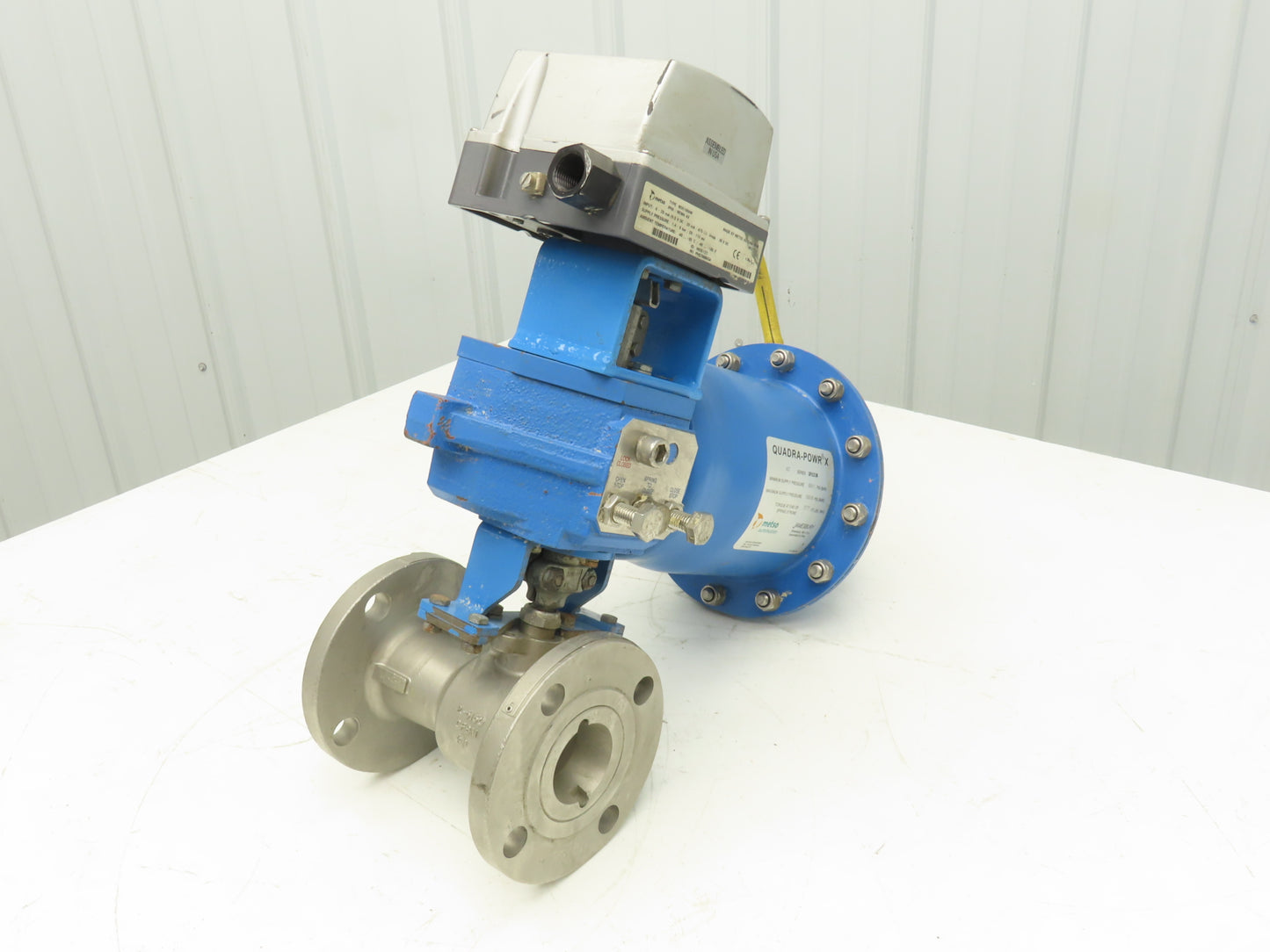 Jamesbury Quadra-Powr X QPX2C/M Pneumatic Actuator 2" 5150 Stainless Ball Valve