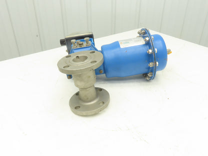 Jamesbury Quadra-Powr X QPX2C/M Pneumatic Actuator 2" 5150 Stainless Ball Valve