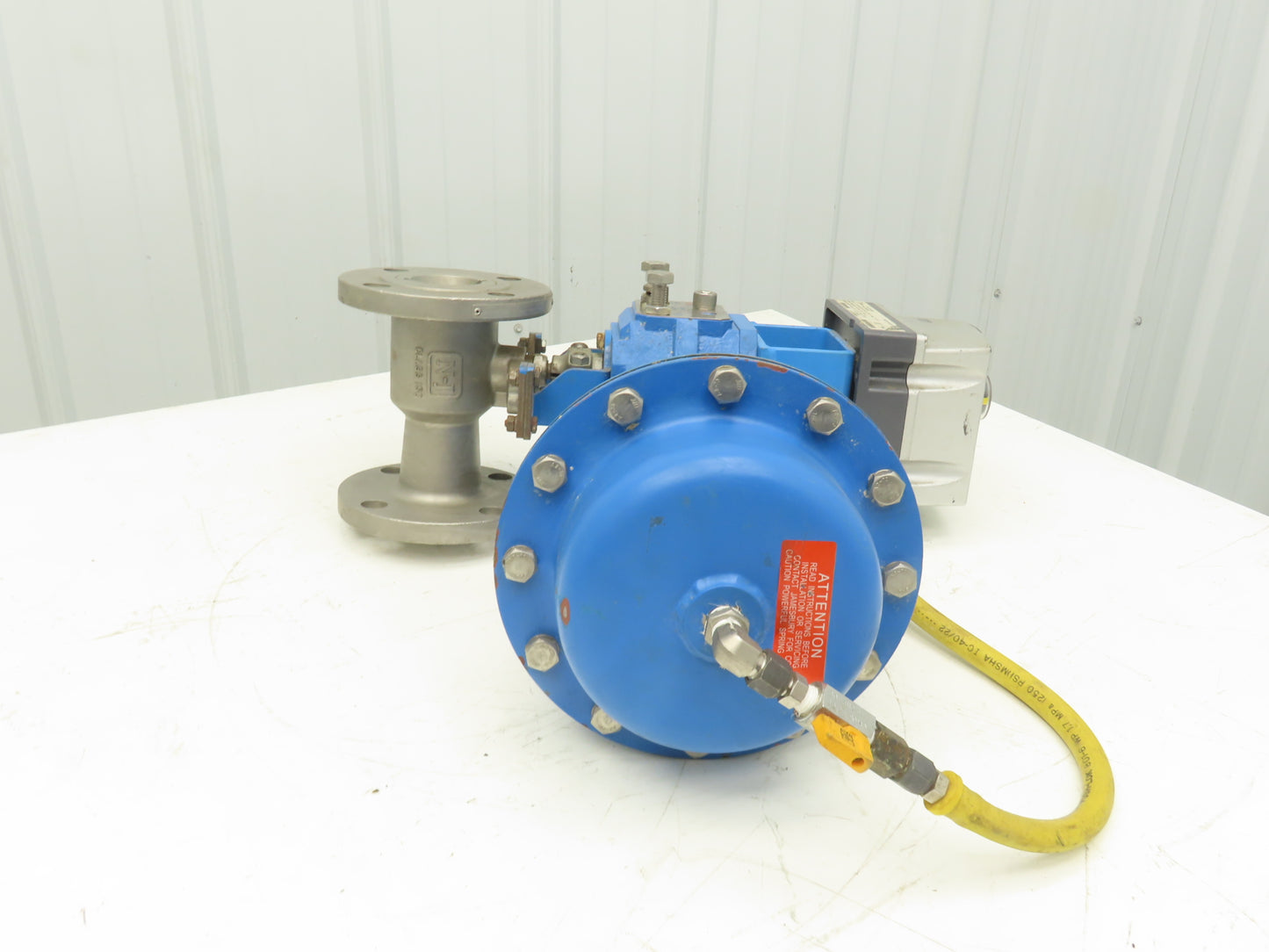 Jamesbury Quadra-Powr X QPX2C/M Pneumatic Actuator 2" 5150 Stainless Ball Valve