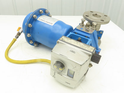 Jamesbury Quadra-Powr X QPX2C/M Pneumatic Actuator 2" 5150 Stainless Ball Valve
