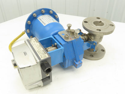 Jamesbury Quadra-Powr X QPX2C/M Pneumatic Actuator 2" 5150 Stainless Ball Valve