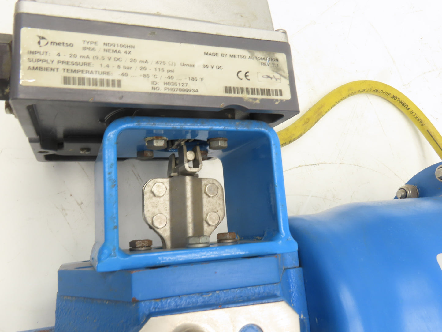 Jamesbury Quadra-Powr X QPX2C/M Pneumatic Actuator 2" 5150 Stainless Ball Valve